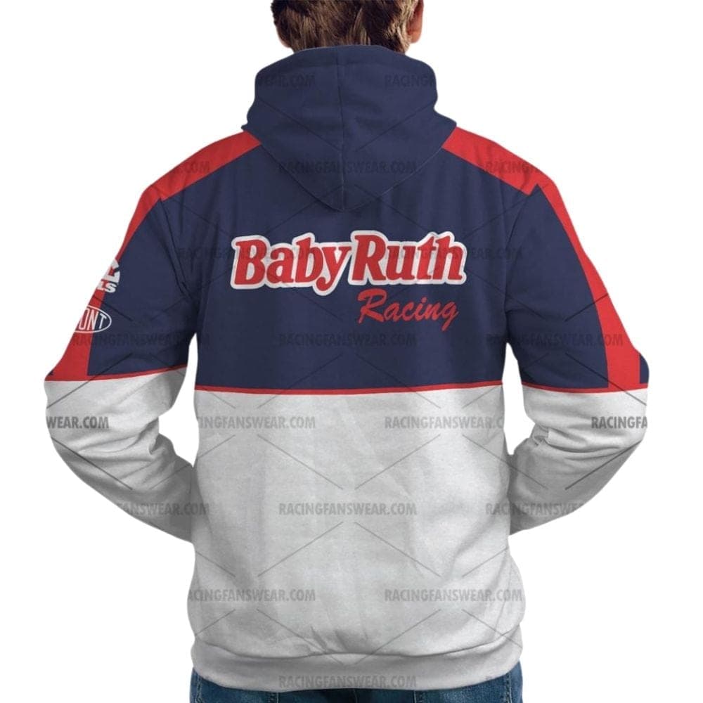 Jeff Gordon Nascar Racing 1992 Baby Ruth Uniform All Over Print Hoodie