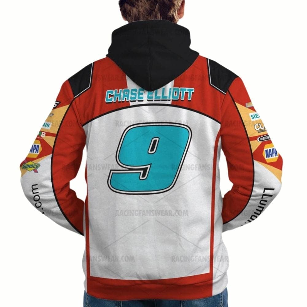 Chase Elliott Nascar Llumar Racing 2023 Uniform All-over Print Hoodie