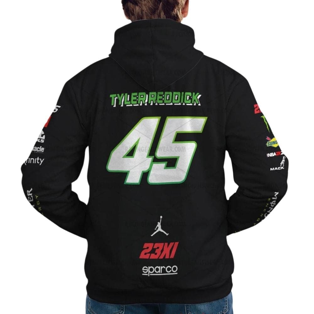 Tyler Reddick Nascar 2023 Racing Monster Energy Toyota Mcdonalds And Good Year Uniform All Over Print Hoodie