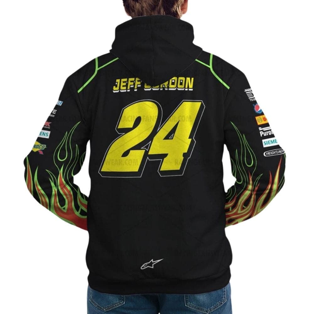 Jeff Gordon Nascar Racing Cromax Pro 2023 Uniform All Over Print Hoodie