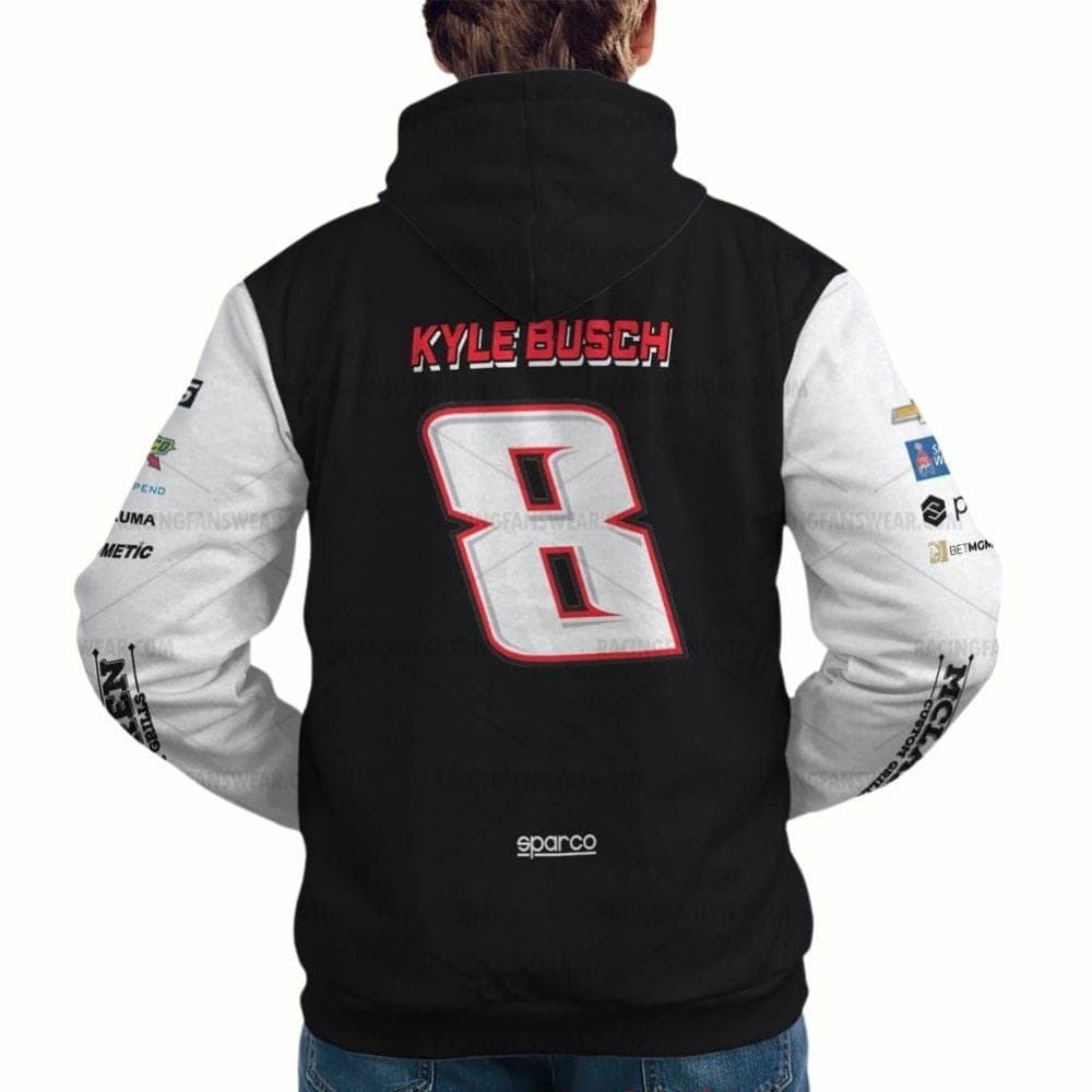 Kyle Busch Nascar 2023 McLaren Racing All-over Print Hoodie