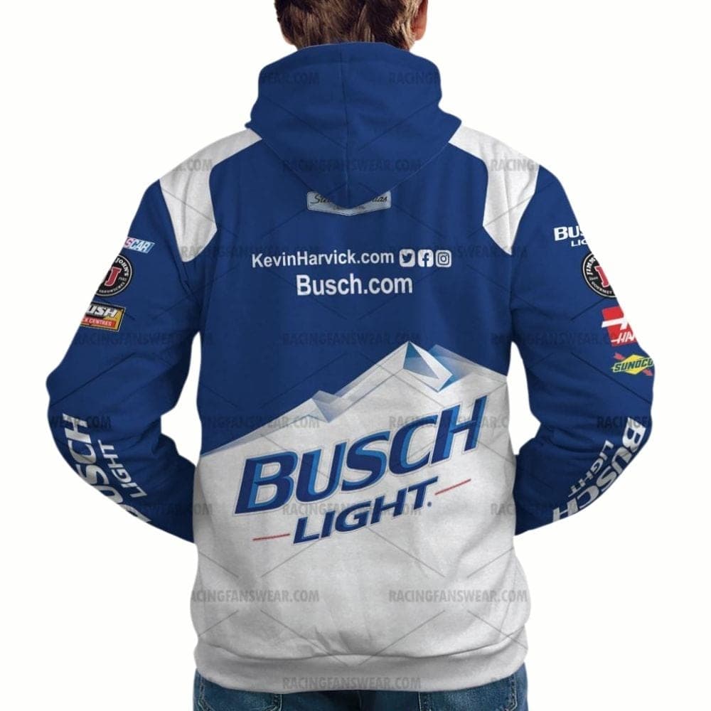 Kevin Harvick Nascar Busch Light Racing 2016 Uniform All-over Print Hoodie