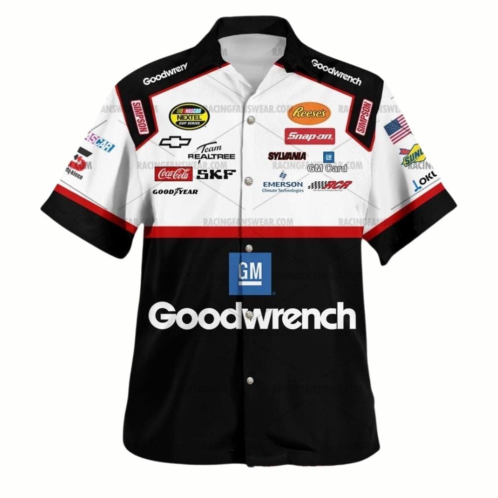 Kevin Harvick Nascar Tulbert and Goodwrench Racing 2000 Uniform Hawaiian Shirt