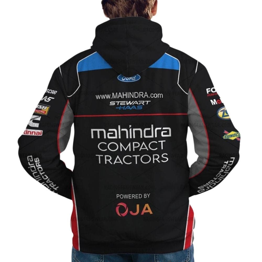 Chase Briscoe Mahindra Compact Tractors Nascar Racing Uniform All Over Print Hoodie