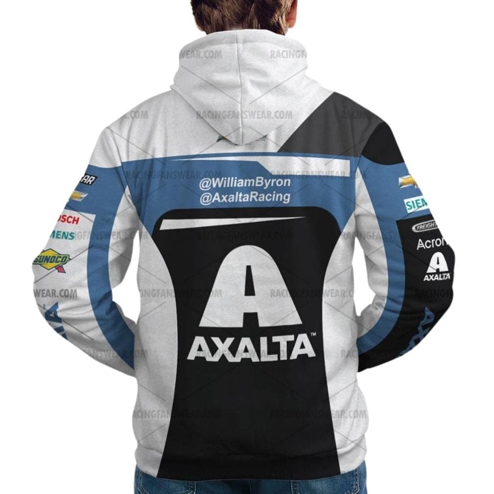 William Byron Axalta Nascar Racing Uniform All Over Print Hoodie