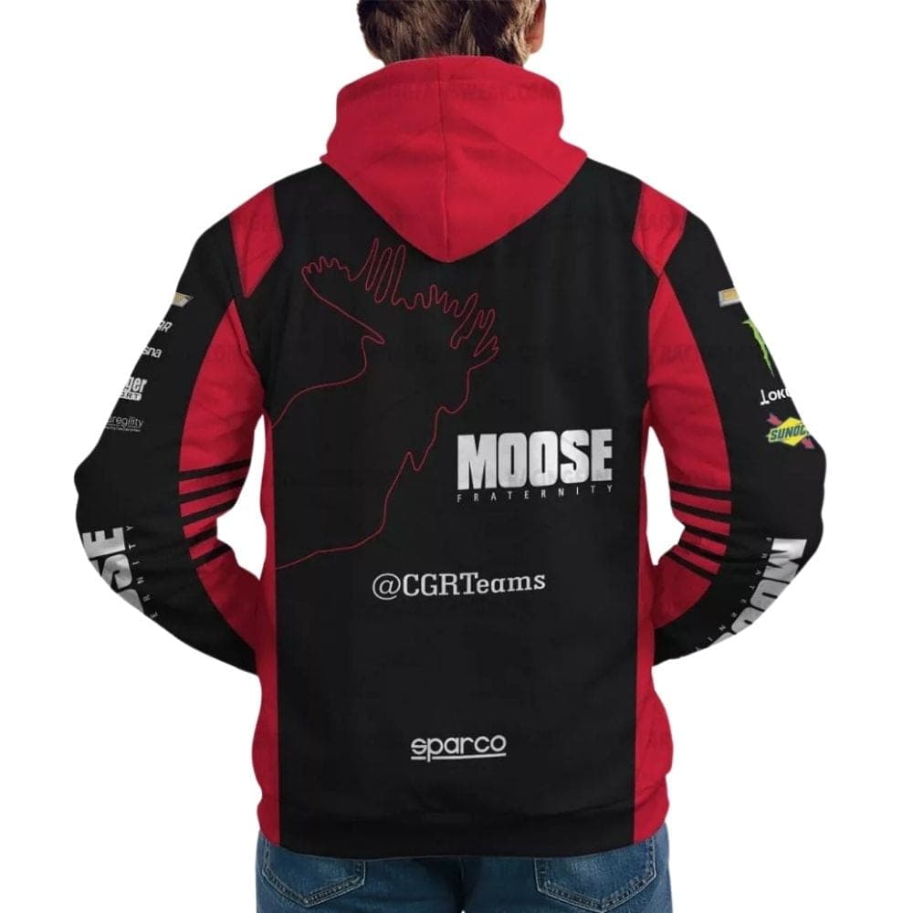 Ross Chastain Nascar 2023 Moose Fraternity Racing Uniform All Over Print Hoodie