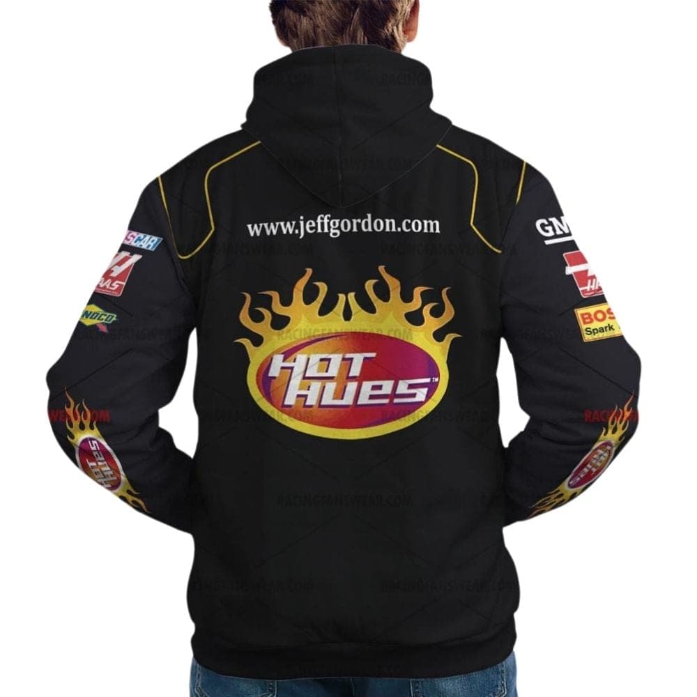 Jeff Gordon Nascar Racing Hot Hues 2006 Uniform All Over Print Hoodie