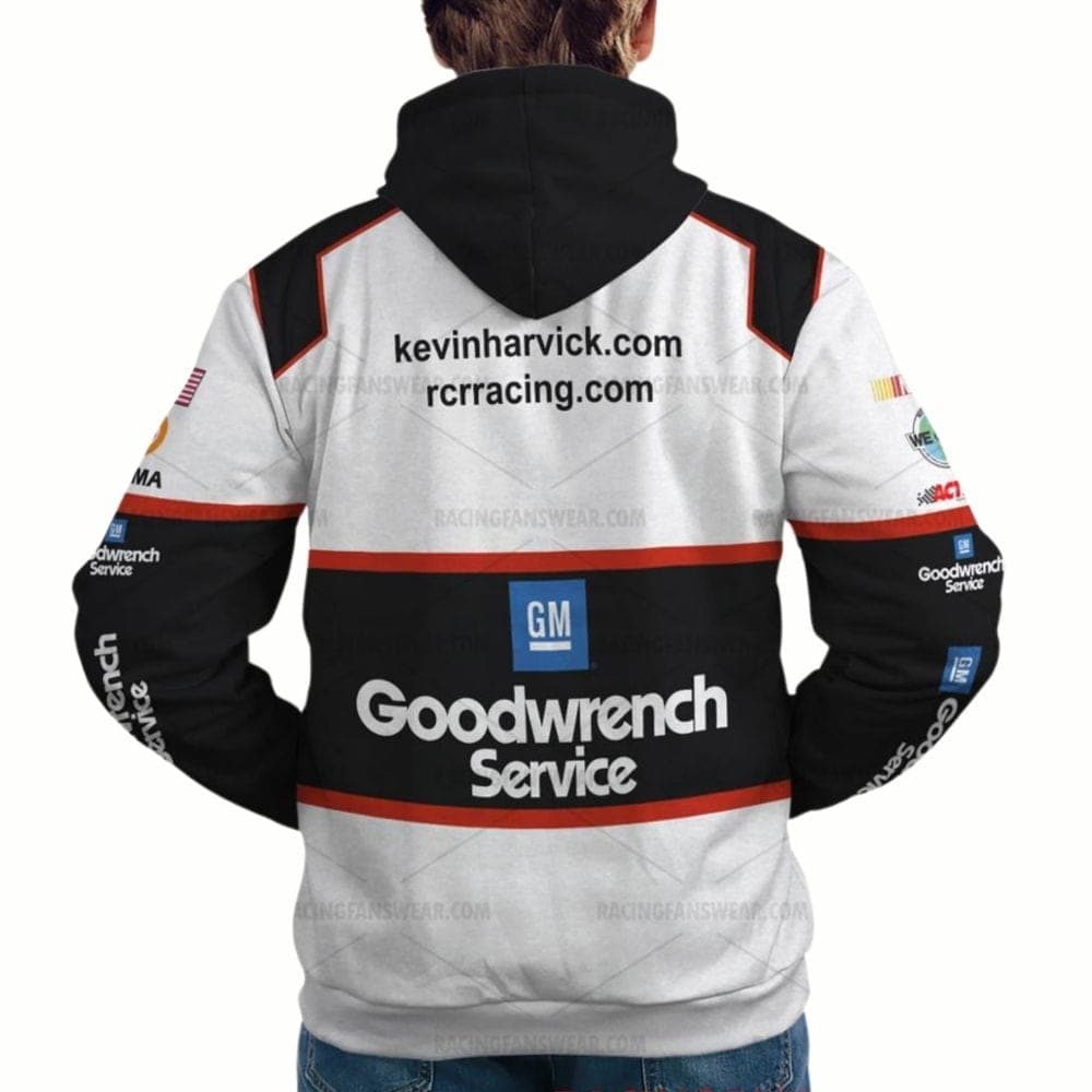 Kevin Harvick Nascar Goodwrench Service Racing Uniform All-over Print Hoodie