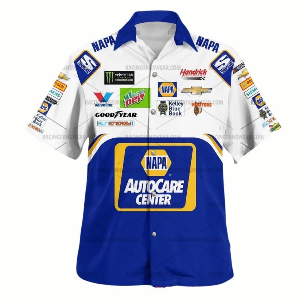 Chase Elliott Nascar Racing 2018 Uniform Hawaiian Shirt