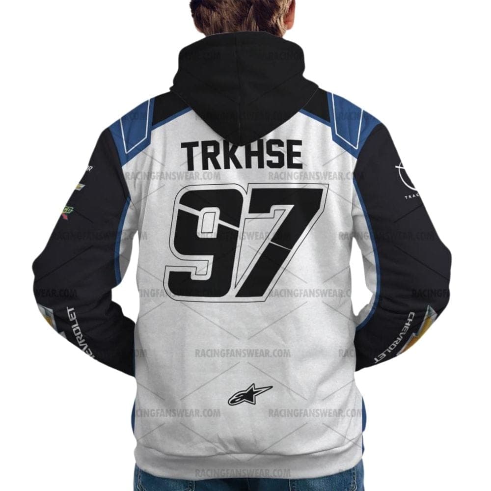 Shane Van Gisbergen Nascar Racing 2024 Kaulig Racing Trackhouse Uniform All Over Print Hoodie