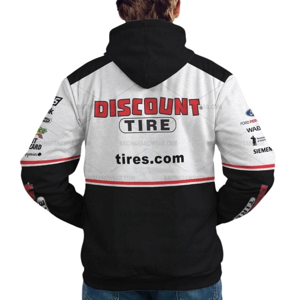 Ryan Blaney Nascar 2023 Racing Uniform All Over Print Hoodie