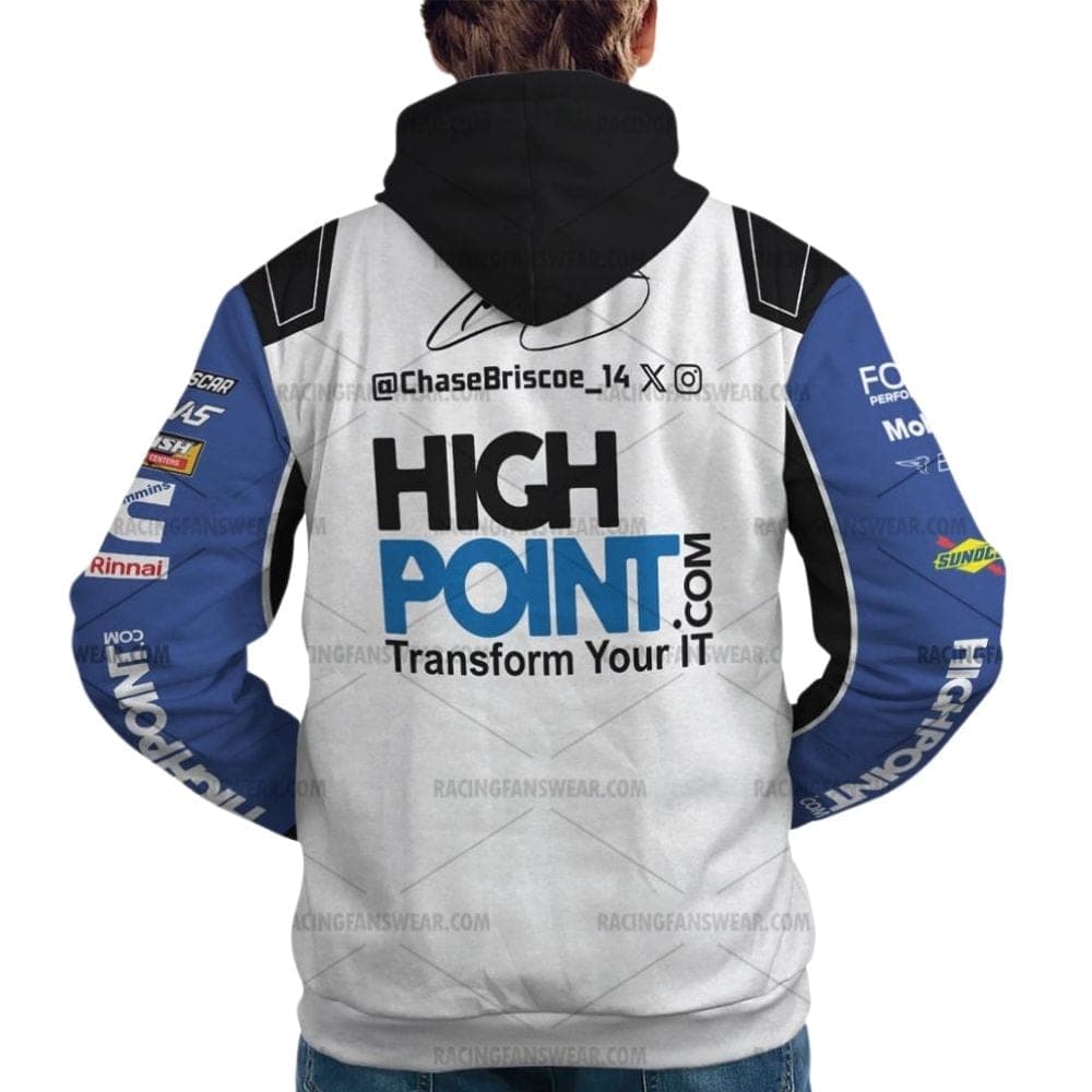 Chase Briscoe High Point Nascar Racing 2024 Uniform All Over Print Hoodie