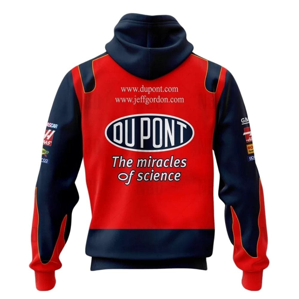 Jeff Gordon Nascar 2007 DuPont Chevrolet Racing Uniform All Over Print Hoodie
