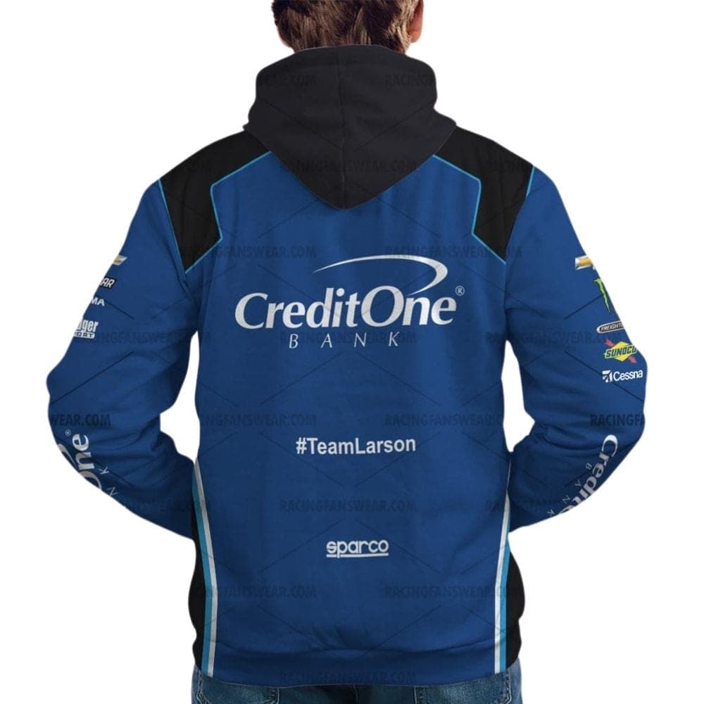 Kyle Larson Nascar Racing 2020 CreditOne Uniform All Over Print Hoodie