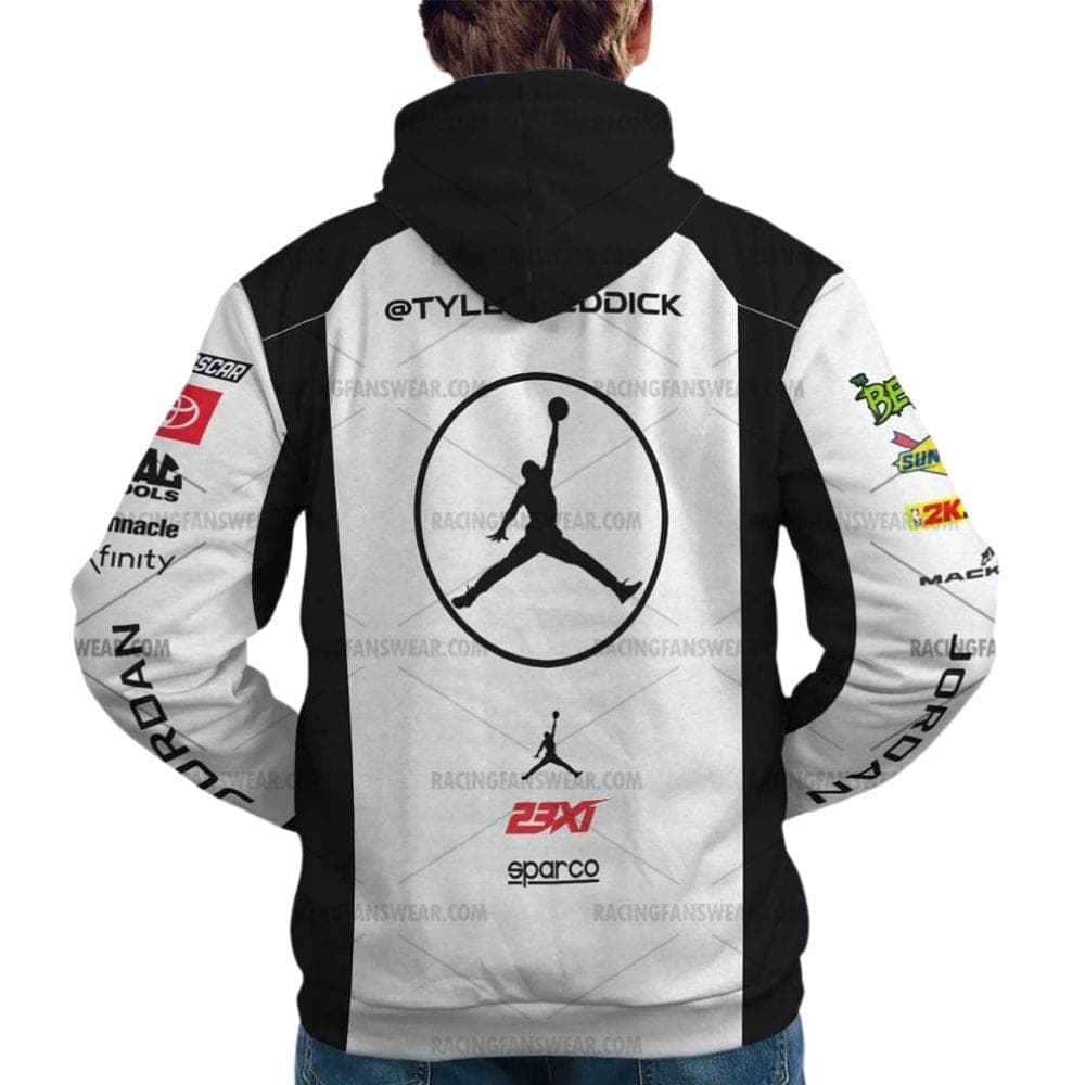 Tyler Reddick Nascar Racing 2024 Uniform All Over Print Hoodie