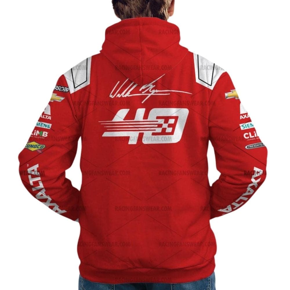 William Byron Axalta Nascar Racing 2024 Signature Uniform All Over Print Hoodie