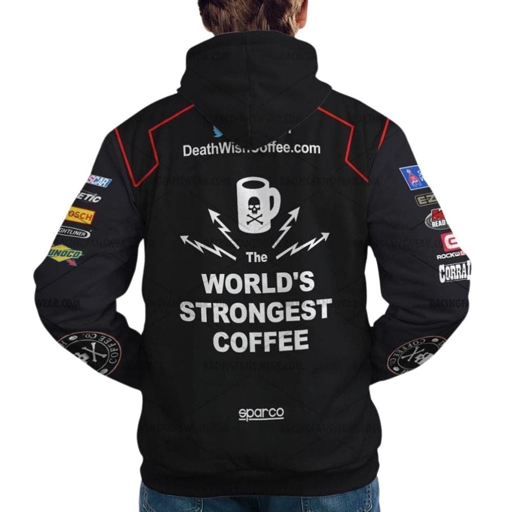 Ty Dillon Nascar Racing 2016 Death Wish Coffee Co Uniform All Over Print Hoodie