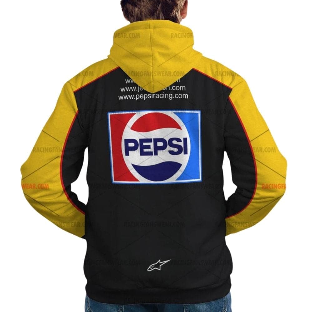 Jeff Gordon Nascar Racing Pepsi Chervolet Uniform All Over Print Hoodie