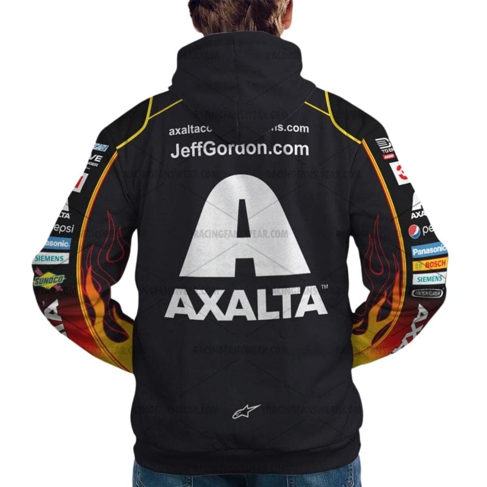 Jeff Gordon Nascar Racing 2015 Axalta Uniform All Over Print Hoodie