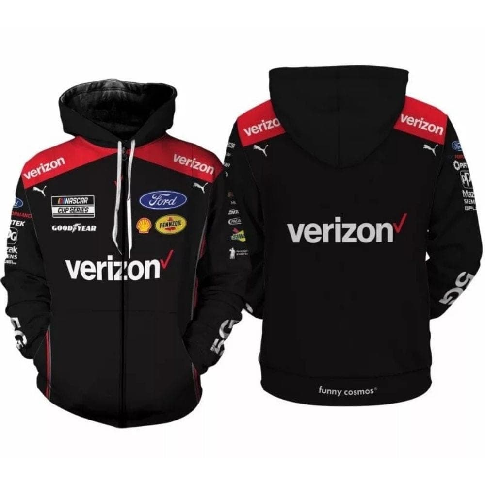 Austin Cindric Nascar 2022 Racing Uniform All Over Print Hoodie