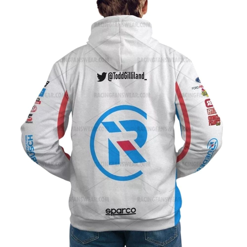 Todd Gilliland Nascar 2023 Racing Uniform All Over Print Hoodie