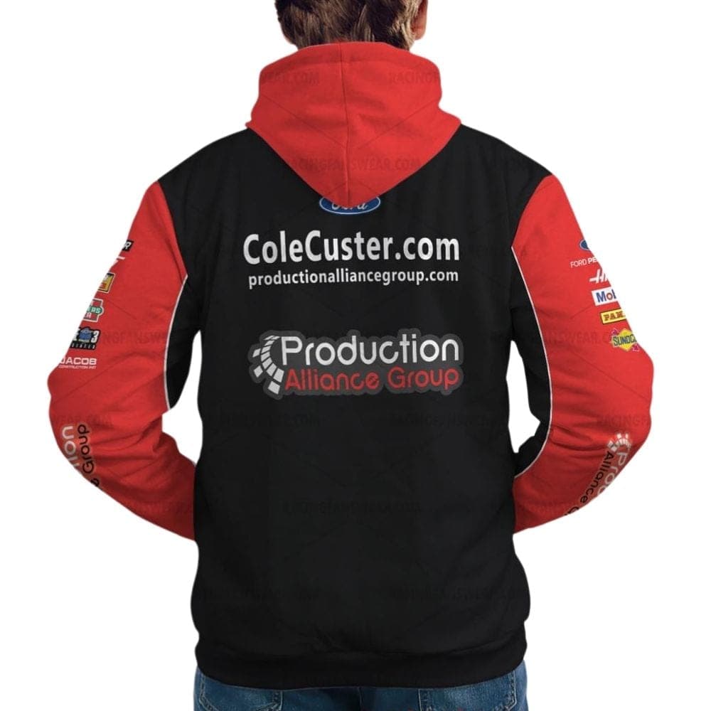 Cole Custer Nascar 2022 Racing Uniform All Over Print Hoodie