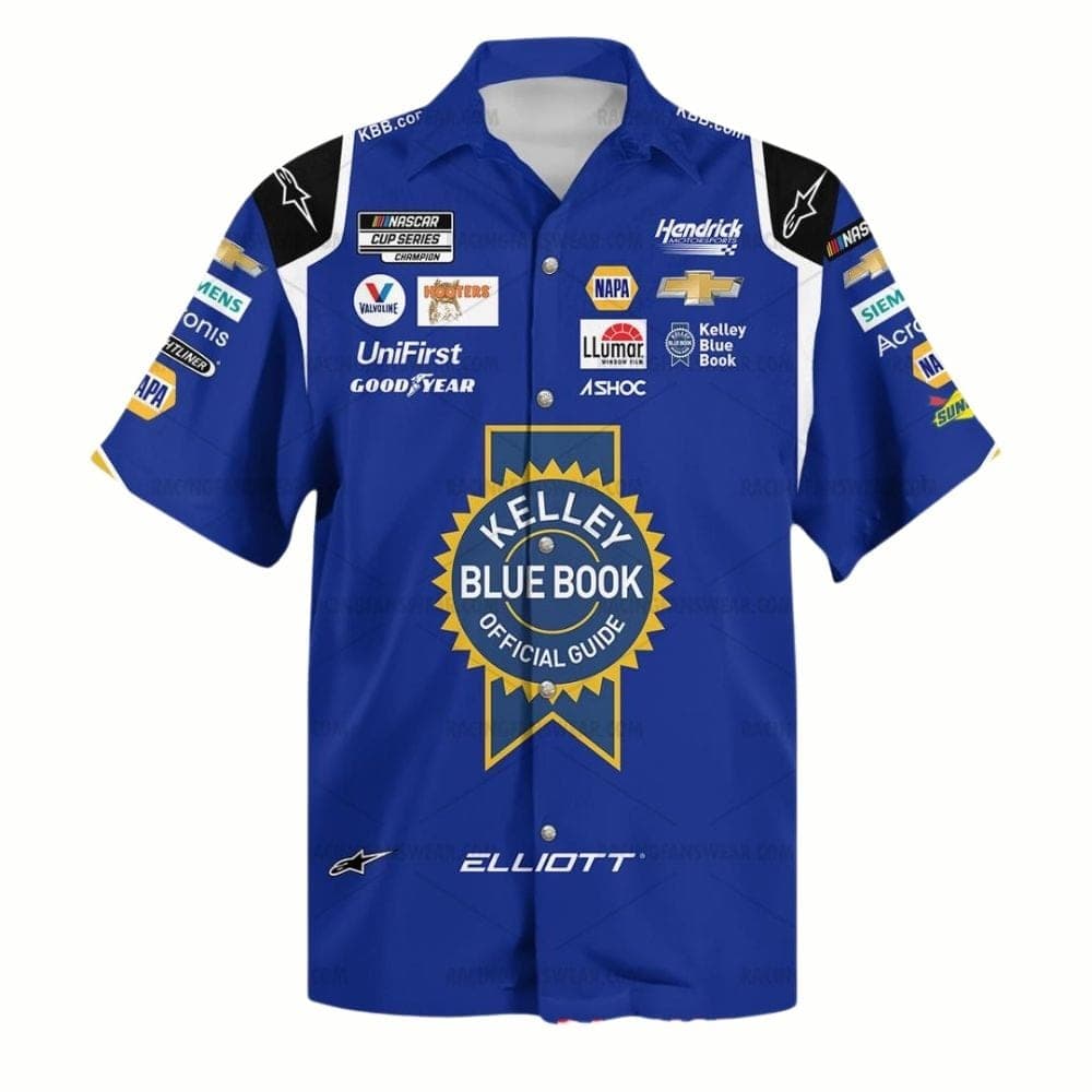 Chase Elliott Nascar 2022 Racing Uniform Hawaiian Shirt