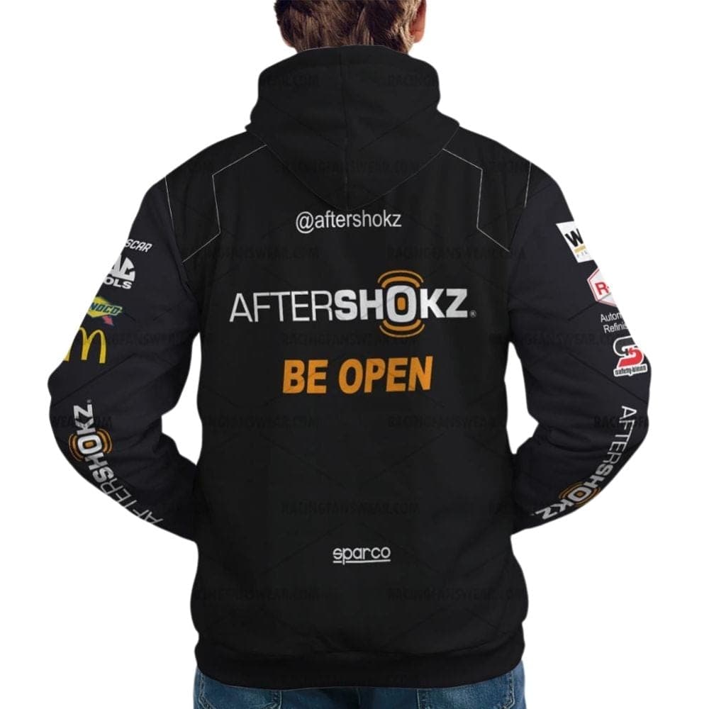 Bubba Wallace Nascar Racing Aftershokz Be Open 2019 Uniform All Over Print Hoodie