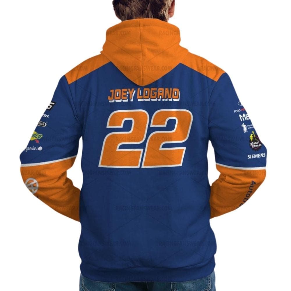 Joey Logano 22 Nascar 2023 Autotrader Racing Uniform All Over Print Hoodie