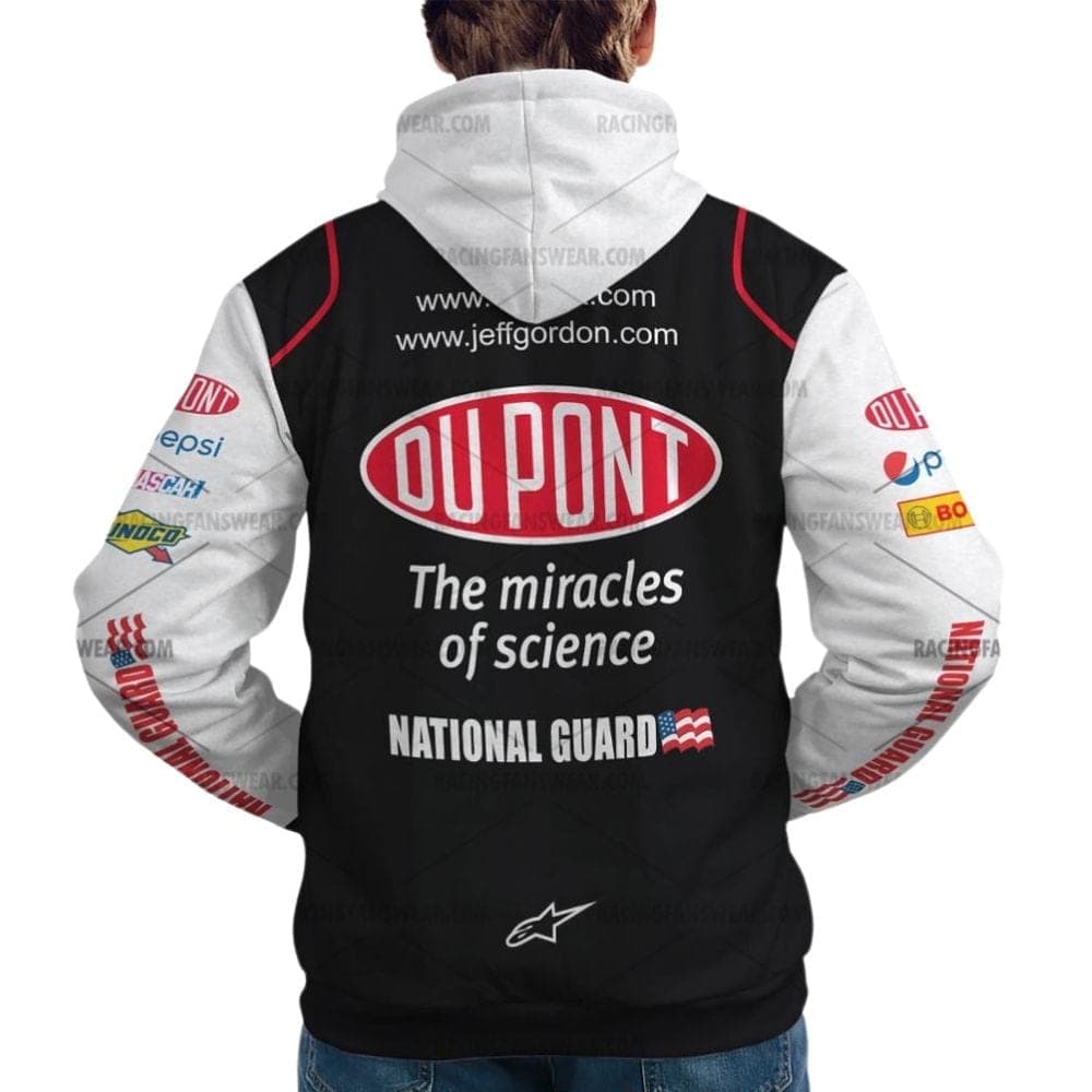 Jeff Gordon Nascar Racing National Guard 2010 Uniform All Over Print Hoodie