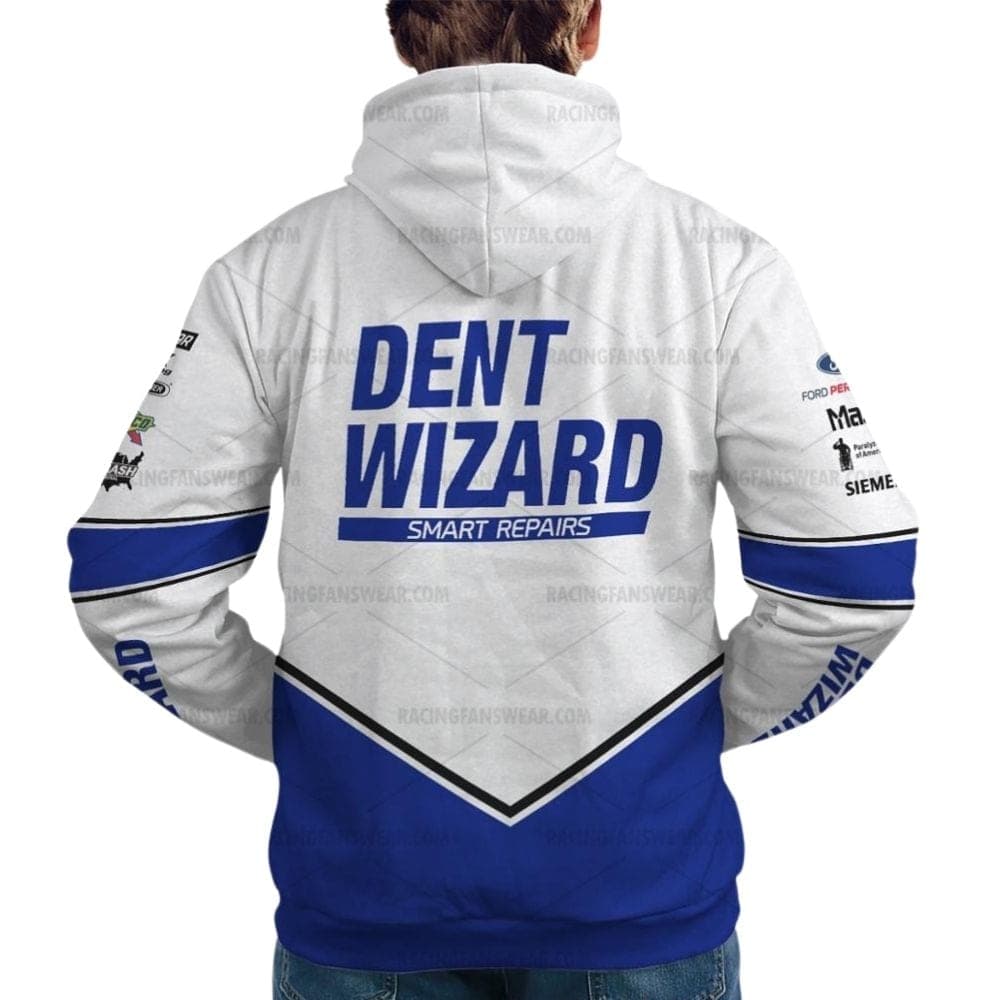 Ryan Blaney Nascar 2019 Racing Uniform All Over Print Hoodie