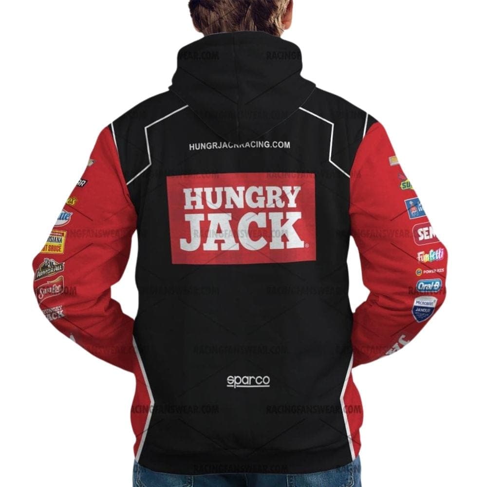 Ricky Stenhouse Jr Nascar Racing Hungry Jack Uniform All Over Print Hoodie