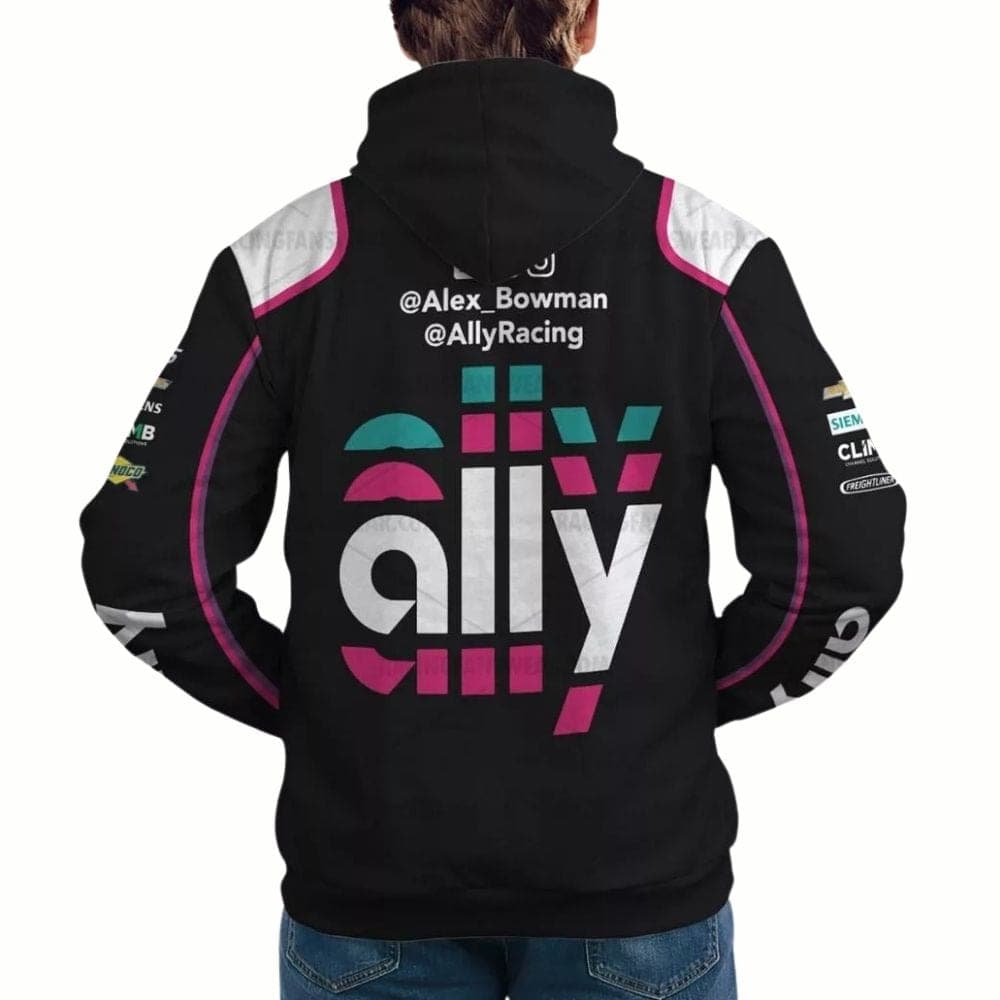 Alex Bowman Nascar Ally Do It Right Hendrick Cars 2023 Racing All Over Print Hoodie