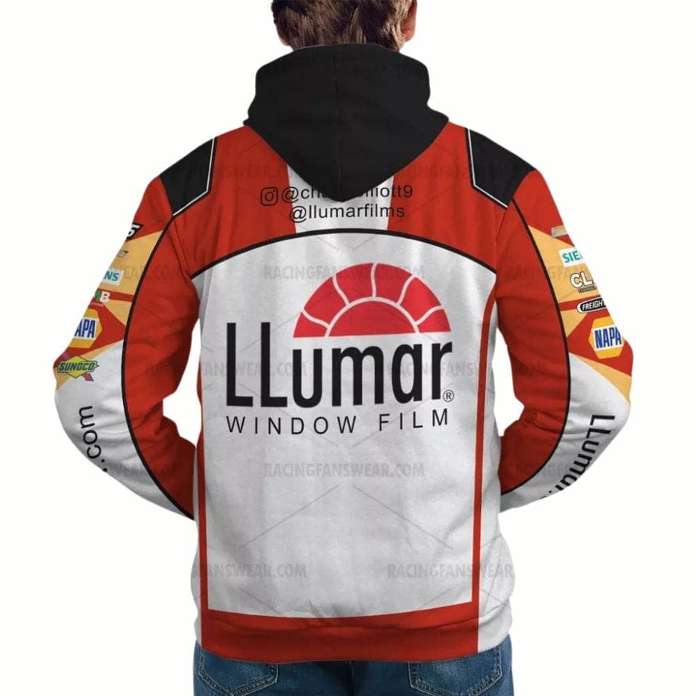 Chase Elliott Nascar 2023 Racing Uniform All-over Print Hoodie