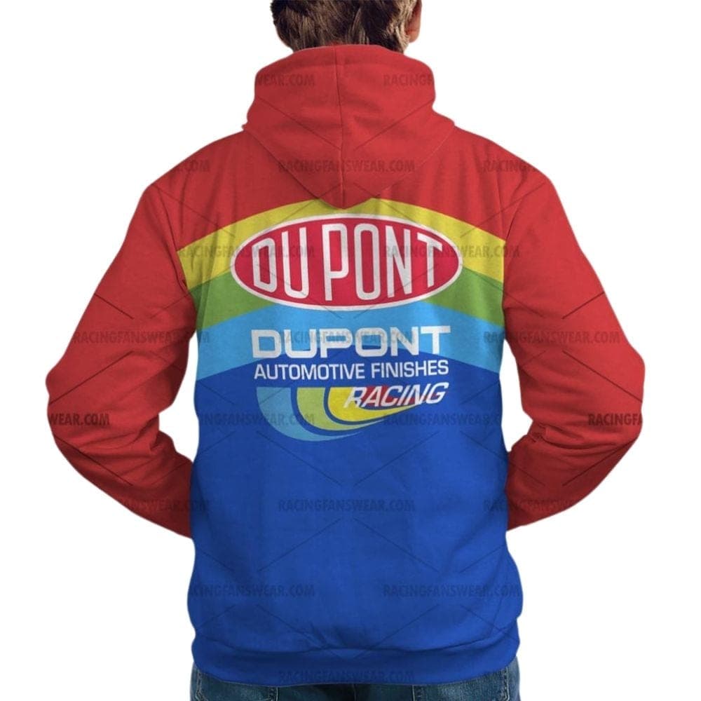 Jeff Gordon Nascar Racing 1990S Uniform All Over Print Hoodie