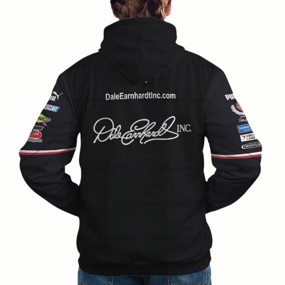 Dale Earnhardt Nascar Racing Signature Uniform All-over Print Hoodie