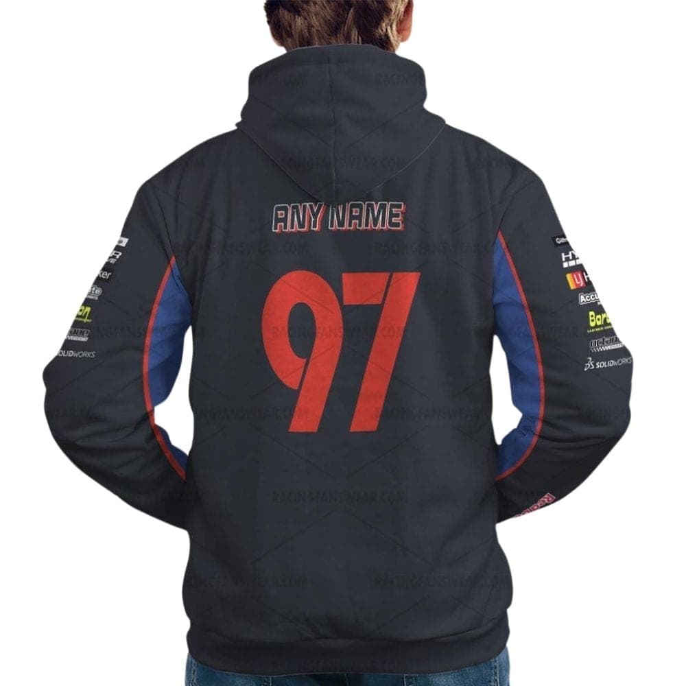 Personalized Shane Van Gisbergen Supercars Red Bull Caltex Holden Racing Uniform All Over Print Hoodie