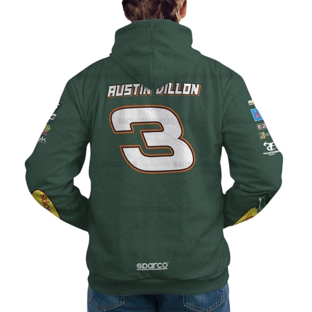 Austin Dillon Nascar Racing 2023 Uniform All Over Print Hoodie