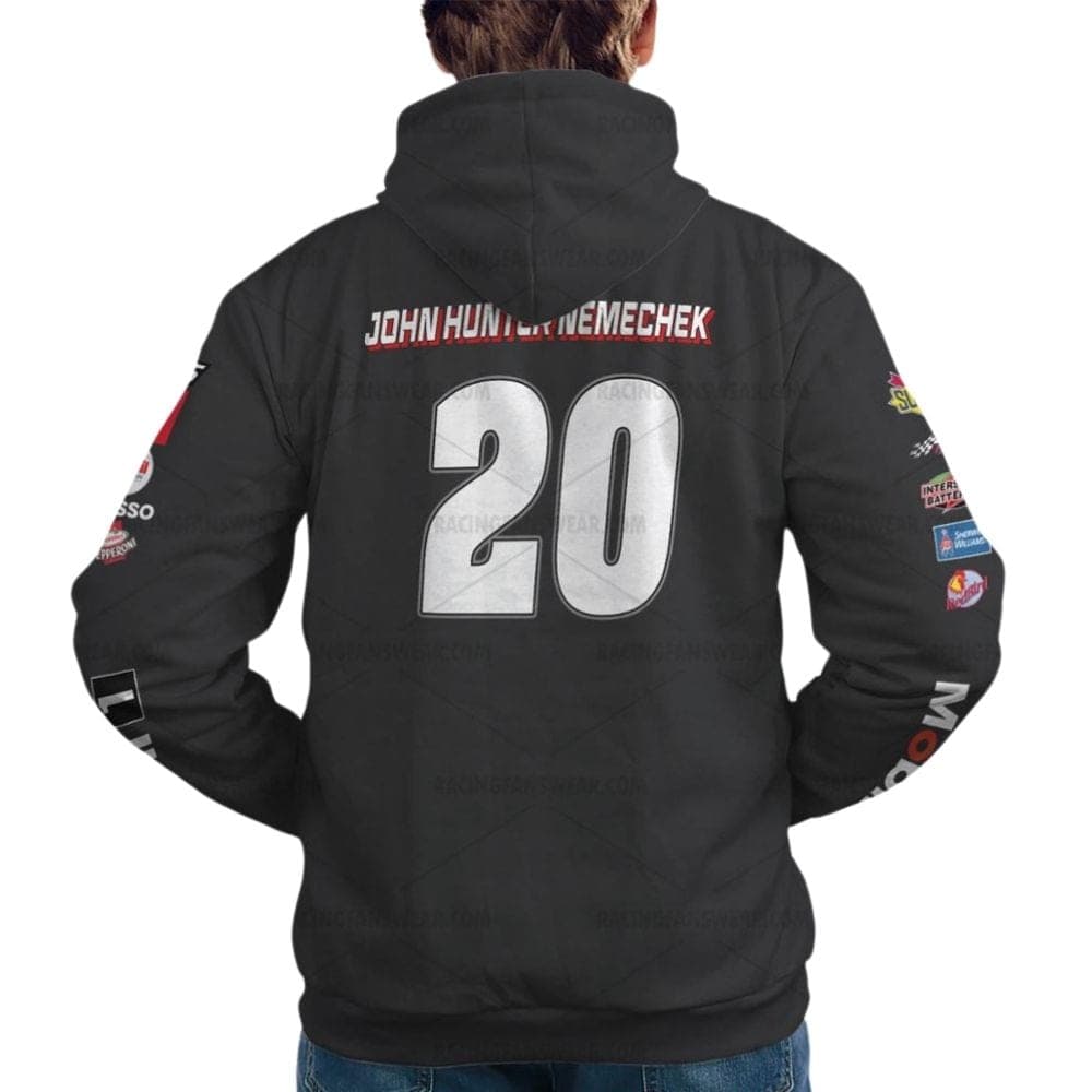 John Hunter Nemechek 20 Nascar Racing 2023 Uniform All Over Print Hoodie