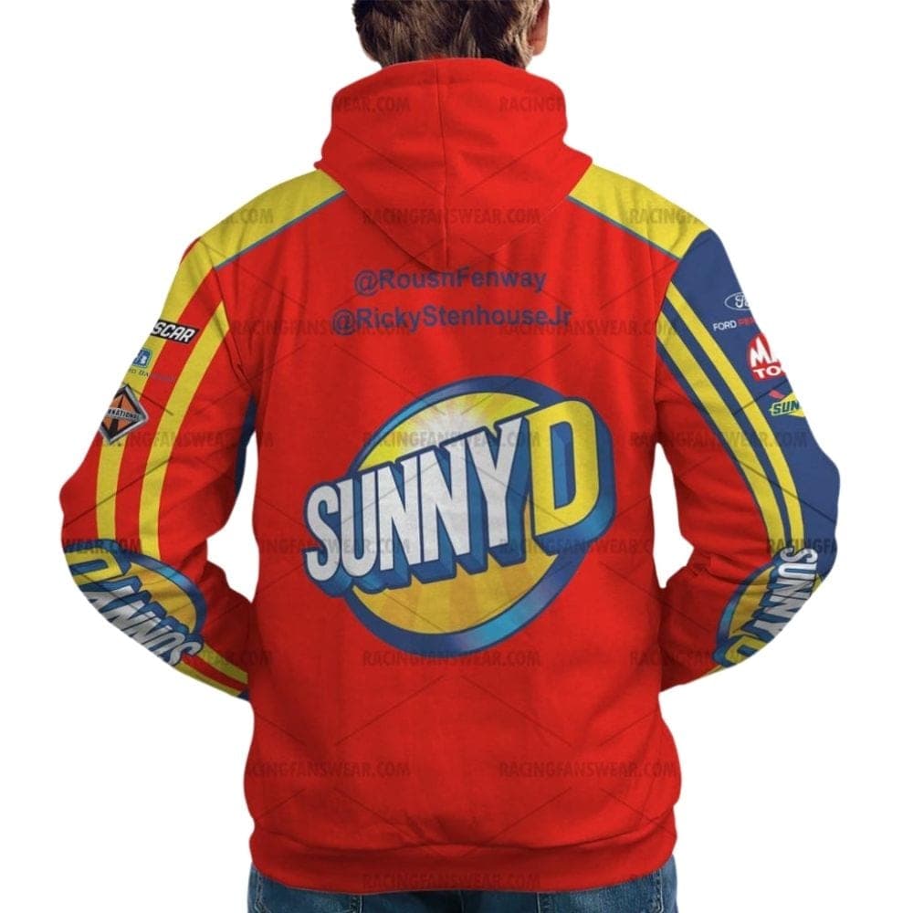 Ricky Stenhouse Jr Nascar Racing 2018 SunnyD Uniform All Over Print Hoodie