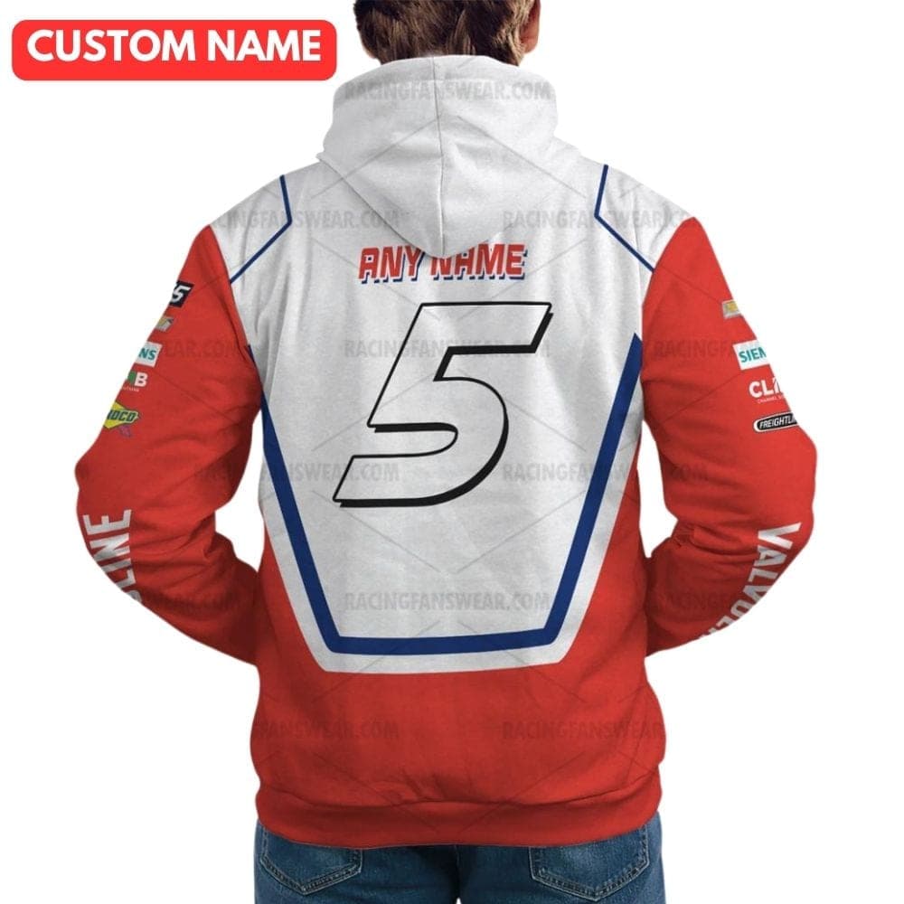 Personalized Kyle Larson Nascar Valvoline Racing 2023 Uniform All Over Print Hoodie