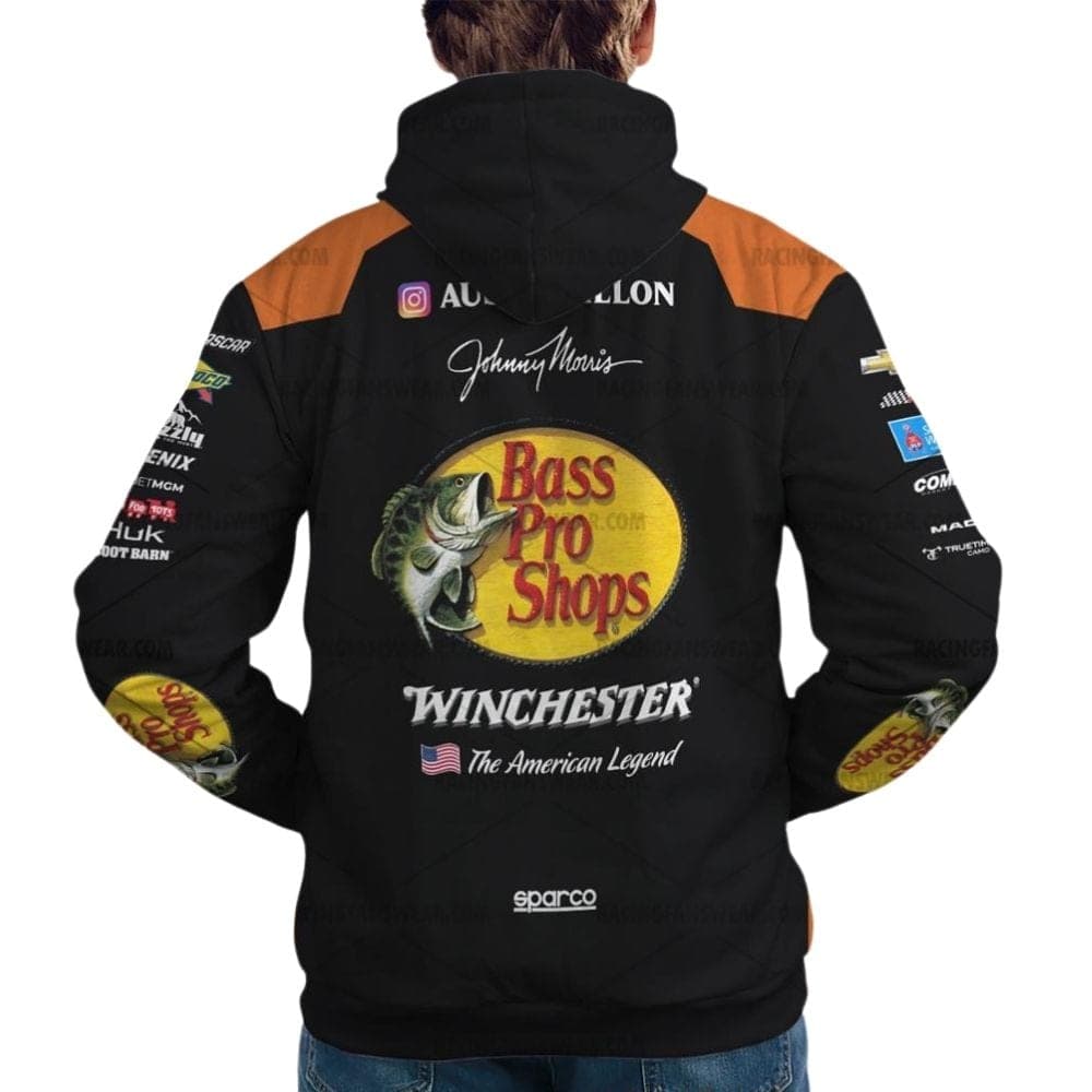 Austin Dillon Nascar Racing 2025 Bass Pro Shops Uniform All Over Print Hoodie
