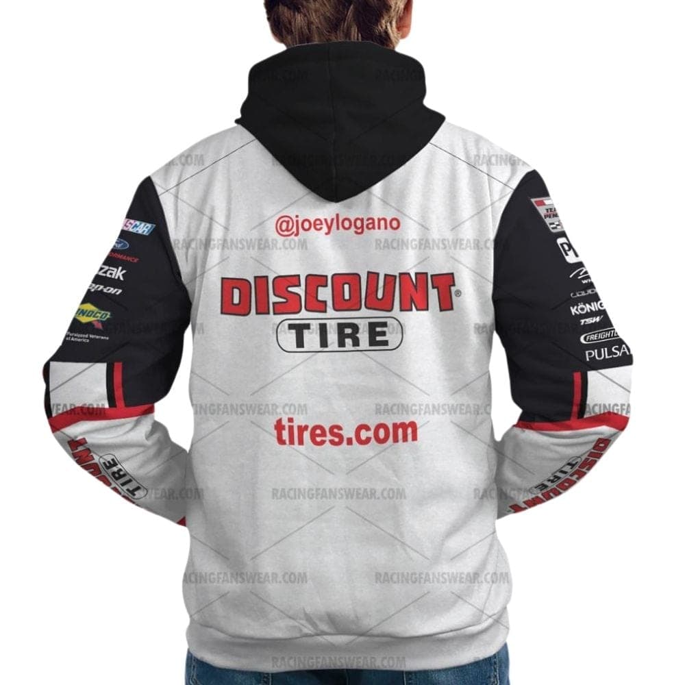 Joey Logano Nascar Racing Discount Tire 2016 Uniform All Over Print Hoodie