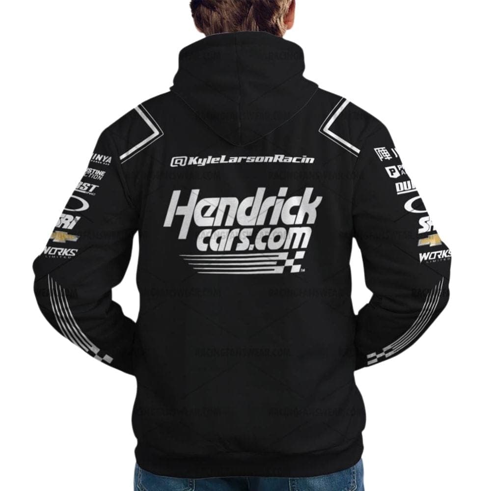 Kyle Larson 57 Nascar Hendrickcars Racing 2024 Uniform All Over Print Hoodie