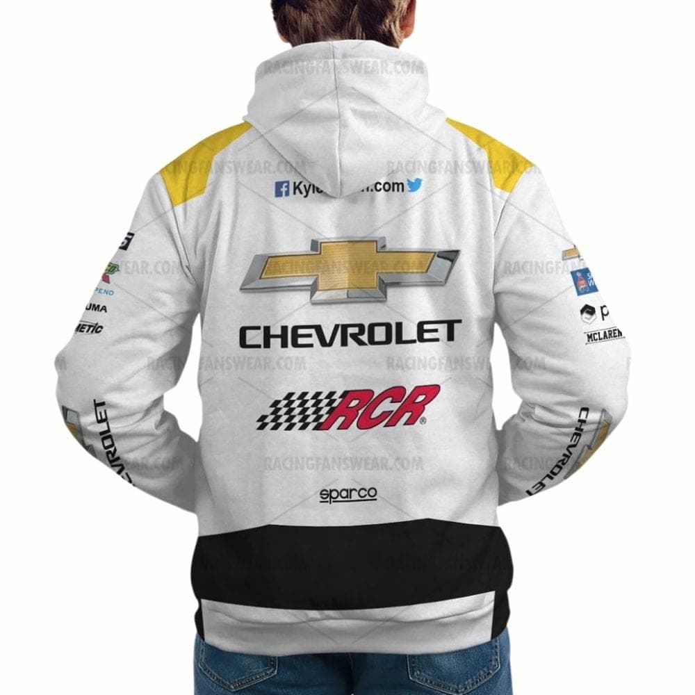 Kyle Busch Nascar 2023 Chevrolet Racing Suit Uniform All-over Print Hoodie
