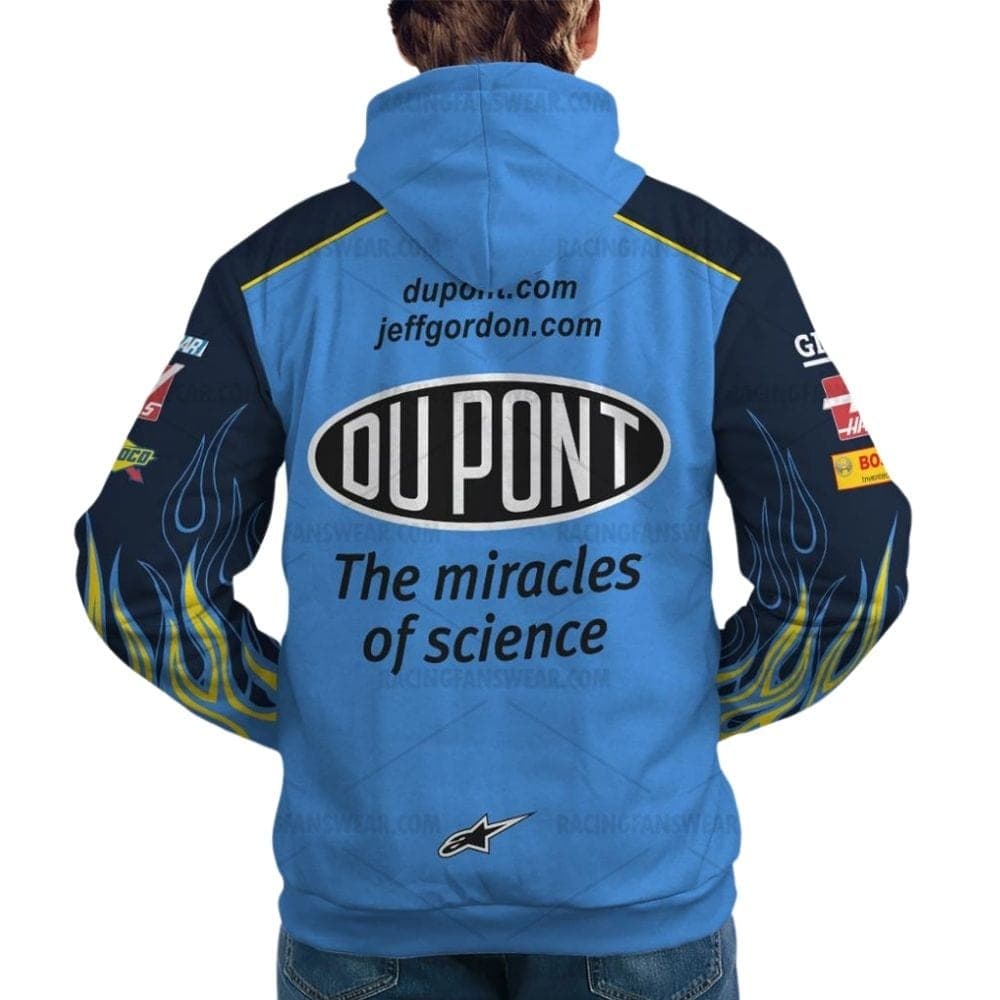 Jeff Gordon Nascar 2007 Racing Dupont Nomex Uniform All Over Print Hoodie