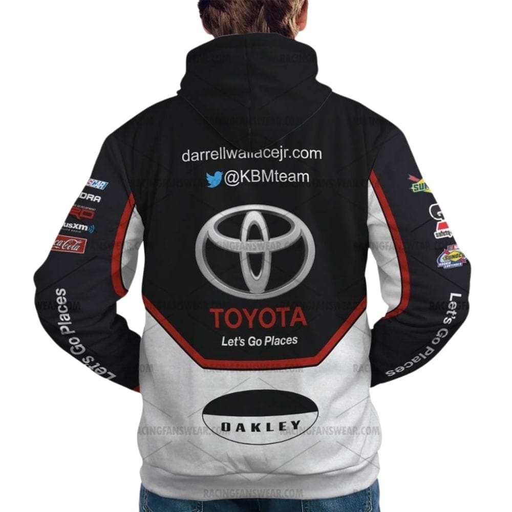 Bubba Wallace Nascar Racing ToyotaCare 2013 Uniform All Over Print Hoodie