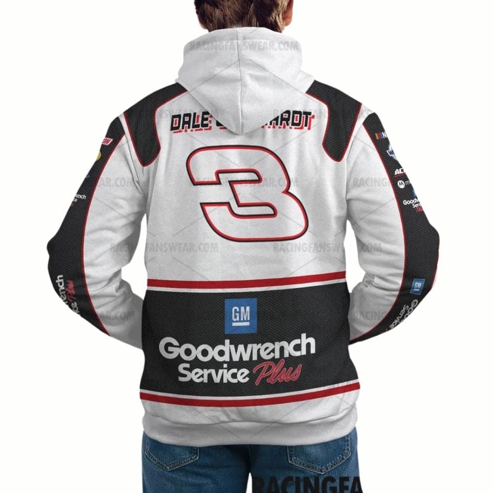 Dale Earnhardt 3 Nascar Racing 2001 Uniform All-over Print Hoodie
