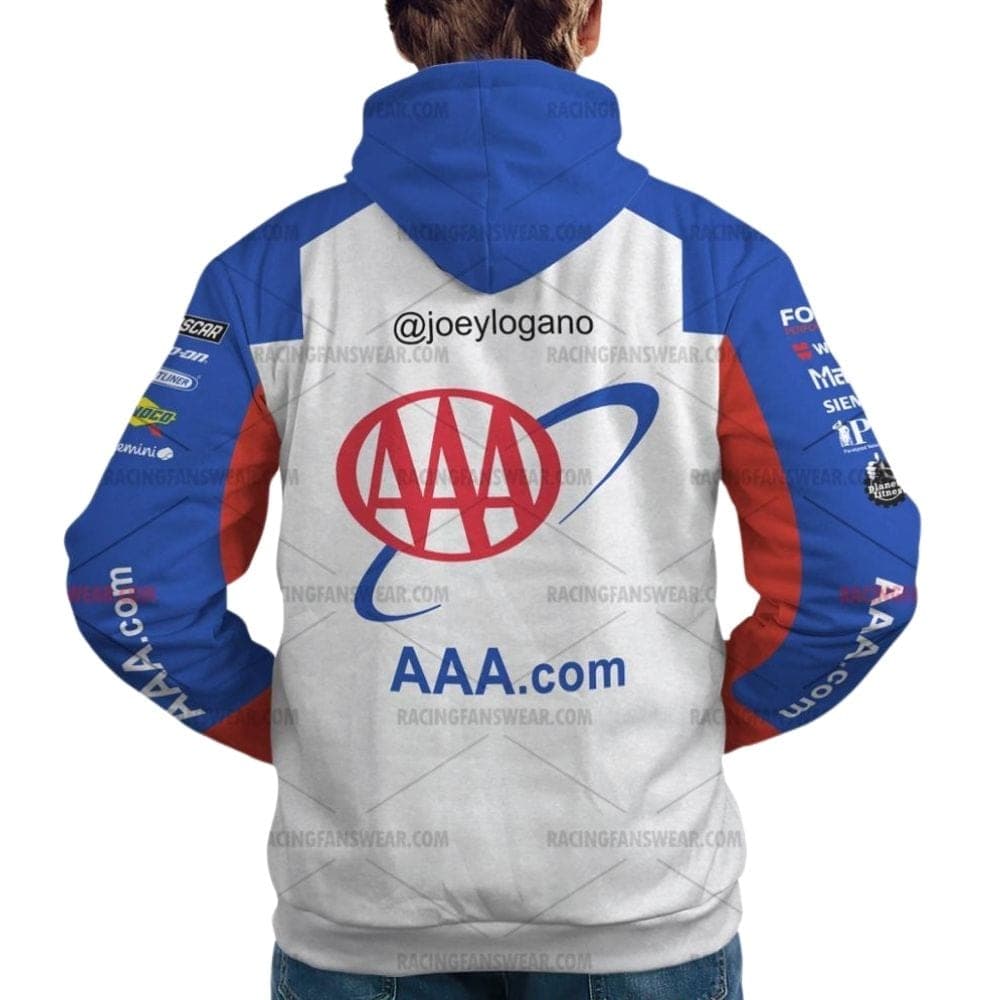 Joey Logano Nascar Racing 2025 Uniform All Over Print Hoodie