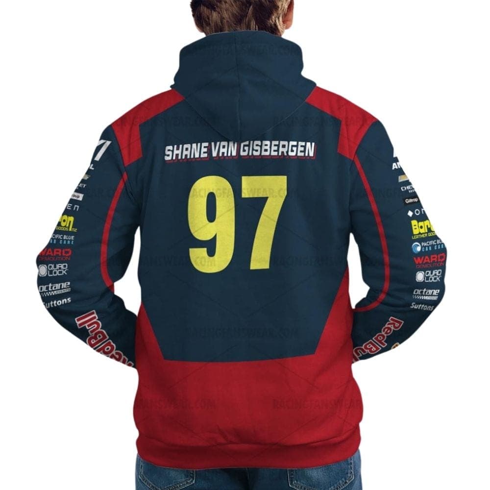 Shanevan Gisbergen Nascar Racing 2023 Uniform All Over Print Hoodie